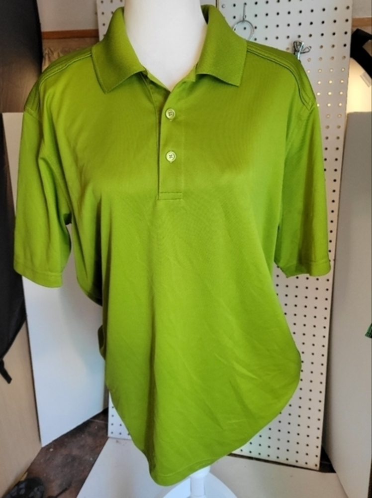 Callaway green polo shirt Mens size large